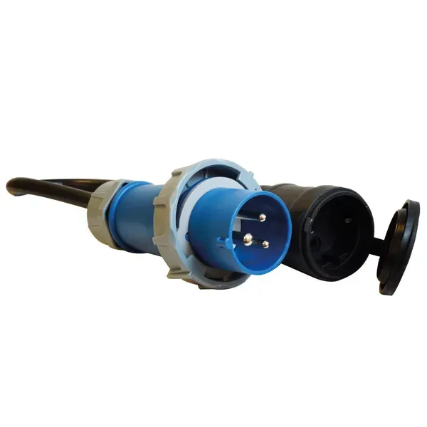 1852 CEE 220V hane-Schuko hona adapter 0,5 m 2,5 mm2