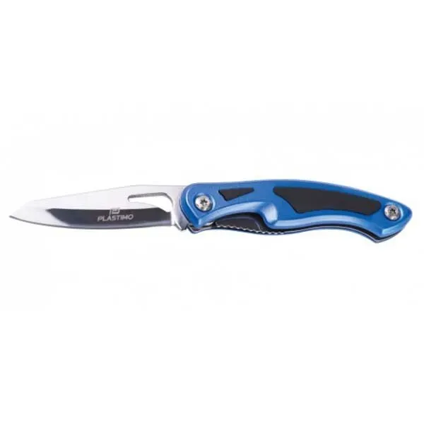 Marin & Fritid Fällkniv 105/175mm blå/svart rostfri