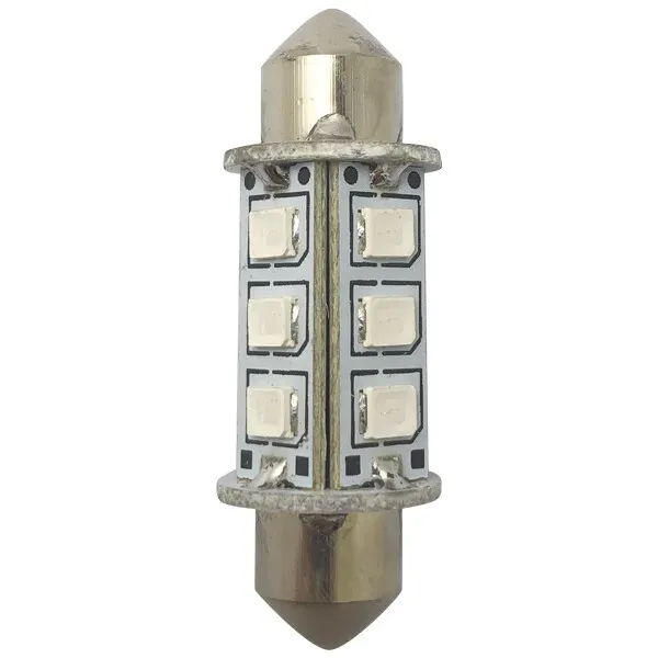 1852 Pinol LED-lampa grön 37 mm lanterna 2-pack