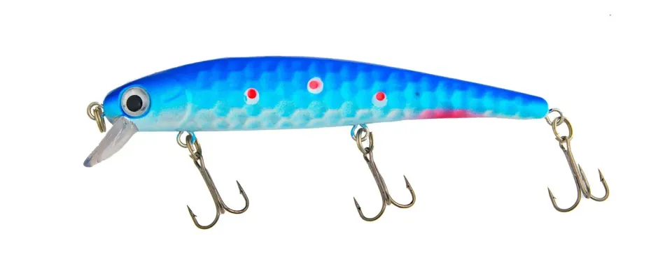 Dalton 12 cm 18 g skeddrag BlueRedDots lättkörd