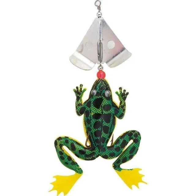 Marin & Fritid groda fiskebete 110mm 8g limegreen/black
