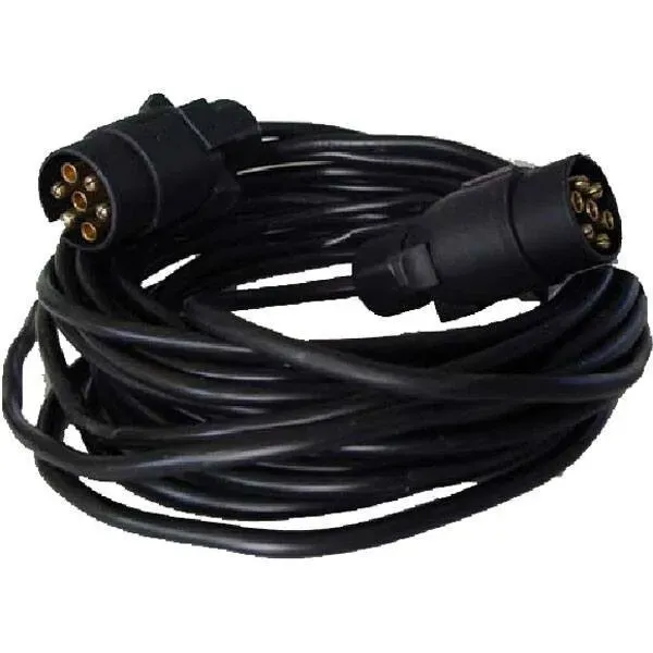 Marin & Fritid Trailerkabel 8 m 7-polig kontakt