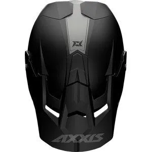Axxis Wolf MX crosshjälm mattsvart ECE 22.06