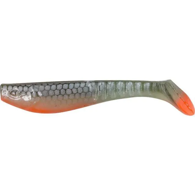 Marin & Fritid Minnow Shad 80mm wobbler Olive orange