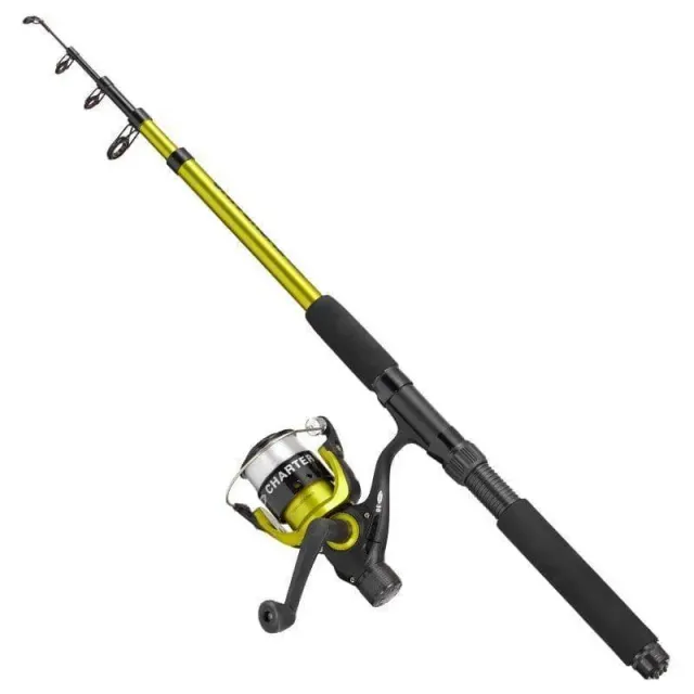 Marin & Fritid Charter Green II 40 fiskekombo 240 cm 25-50 g
