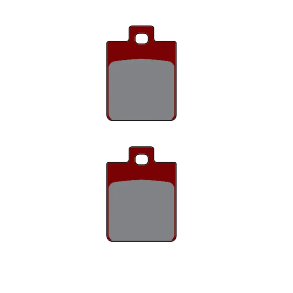 Marin & Fritid Bromsbelägg H49,1xB35,8 Bak Gilera Piaggio