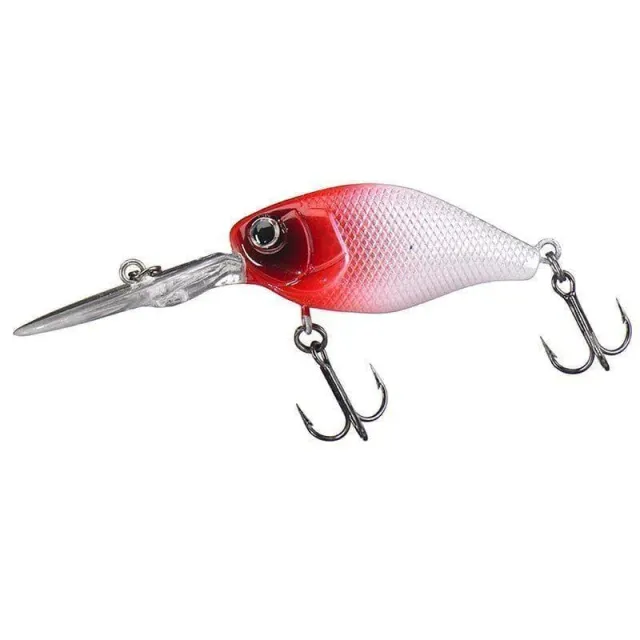 Maxximus Predator Cranking Minnow wobbler 40 mm red white