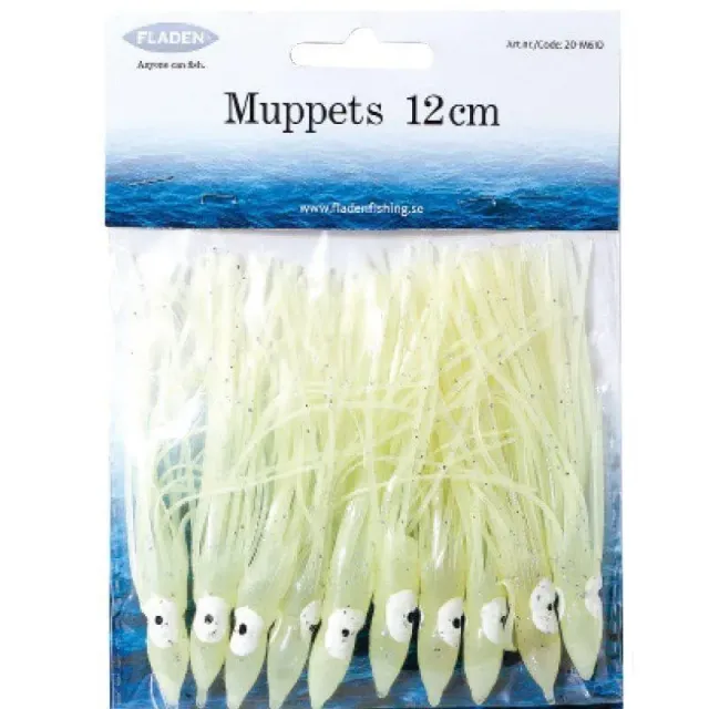 Marin & Fritid bläckfiskar 9 cm 10-pack självlysande drag