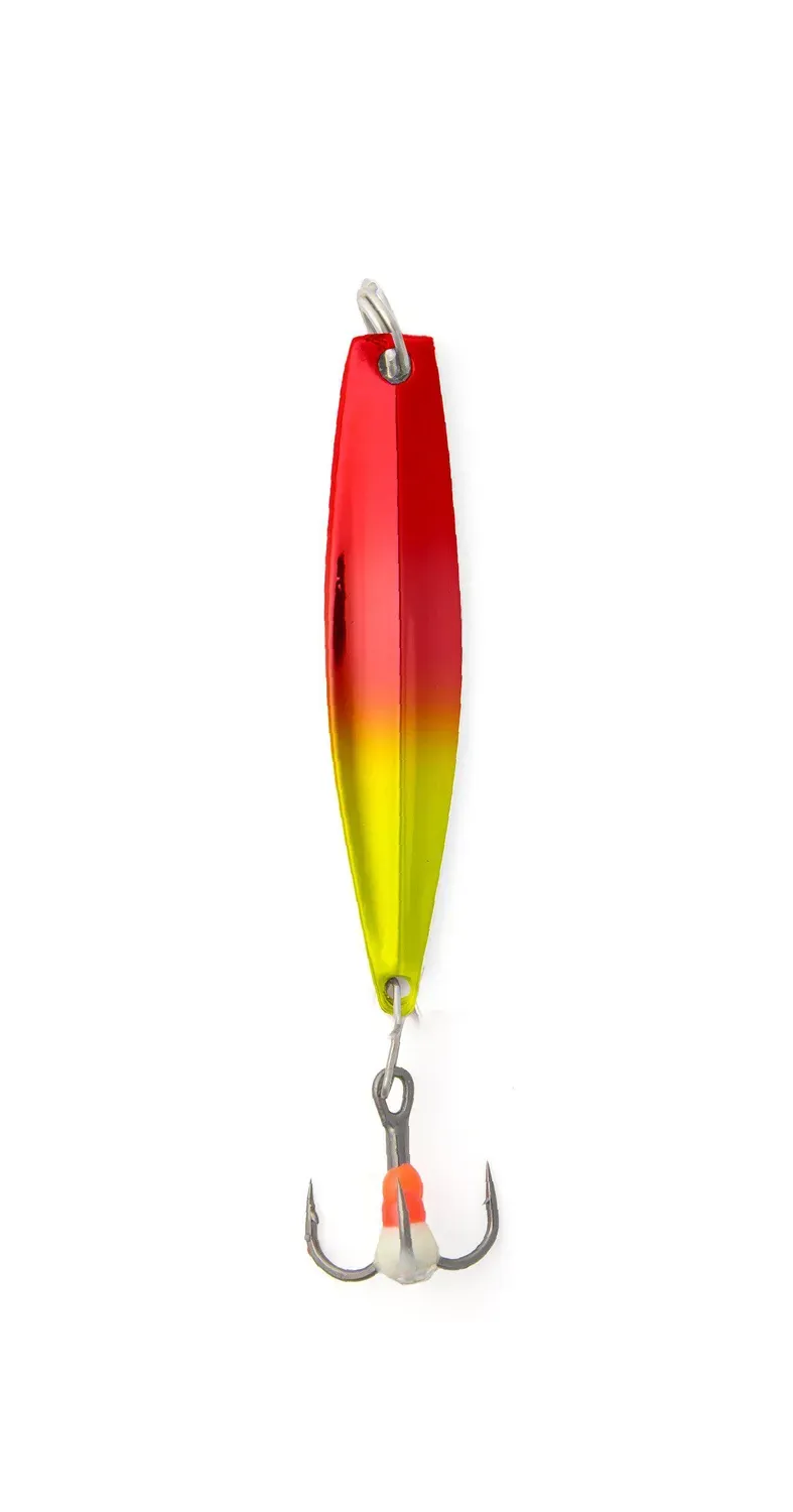 Lillpirken pirk 45mm 4g fluoröd fluogul