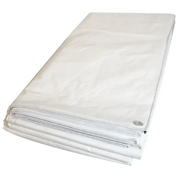Marin & Fritid Super Tarp Standard presenning 160g vit 3x4 m