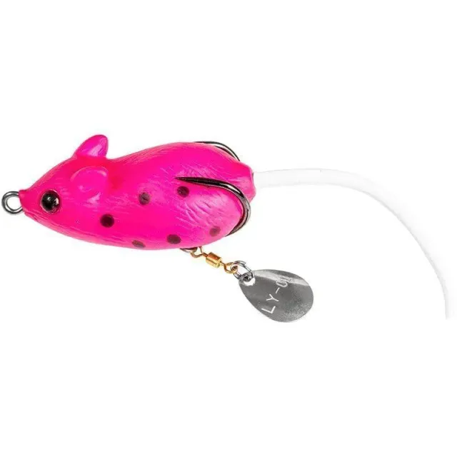 Marin & Fritid Mouse bete sjunkande rosa 9,5g 4,5cm
