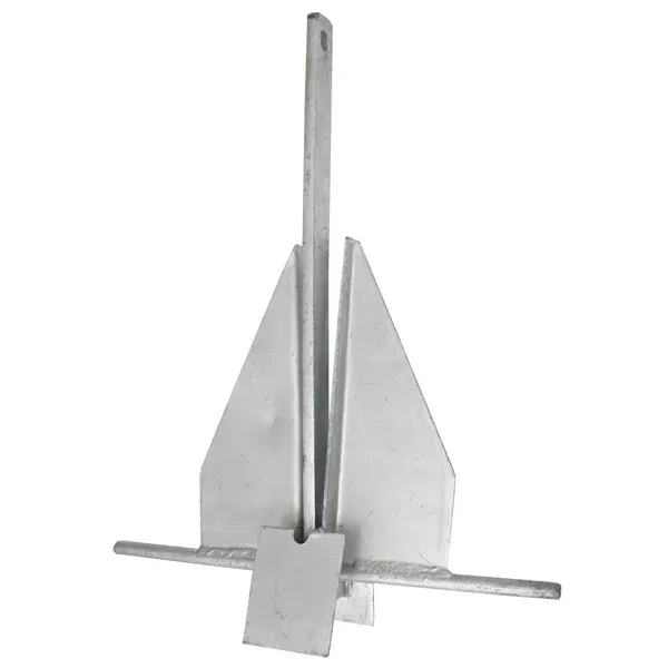 Marin & Fritid Ankare Danforth 10kg galvaniserat HDG