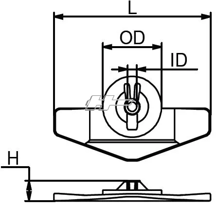 Marin & Fritid anod trimfena Yamaha 9,9-15 hk aluminium