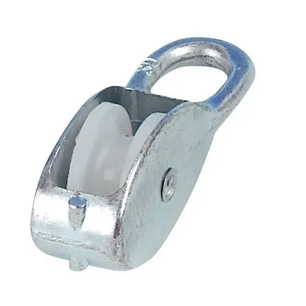 1852 aluminiumblock enkelt 30 mm 8 mm lina