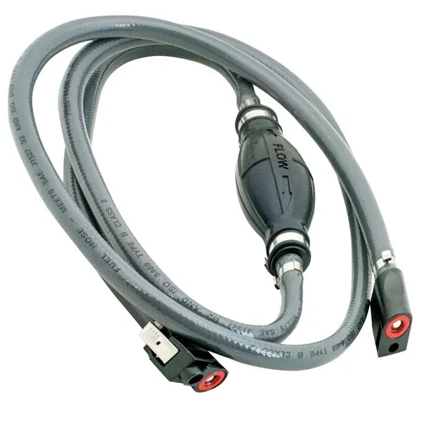 Marin & Fritid High Flow bränsleslang 10 mm 2 m stor motor