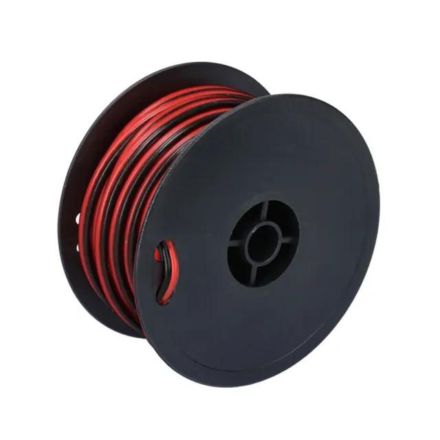 Marin & Fritid 2x2,5 batterikabel 50m röd/svart