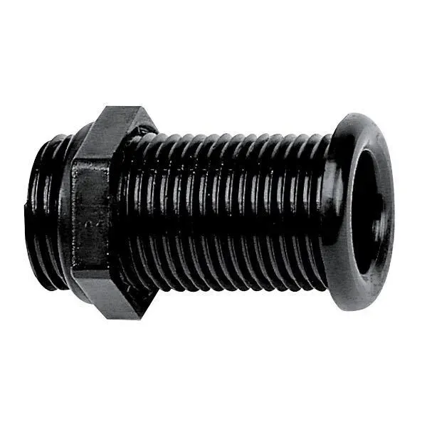 Marin & Fritid Bordgenomföring svart Ø39 mm plast