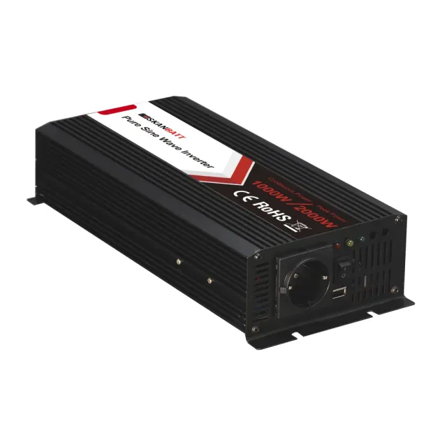 Skanbatt Inverter 24V växelriktare 1000W ren sinus färr