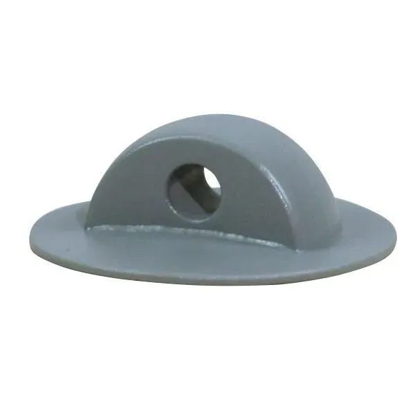 Marin & Fritid livlinehållare 78×27 mm ljusgrå plast