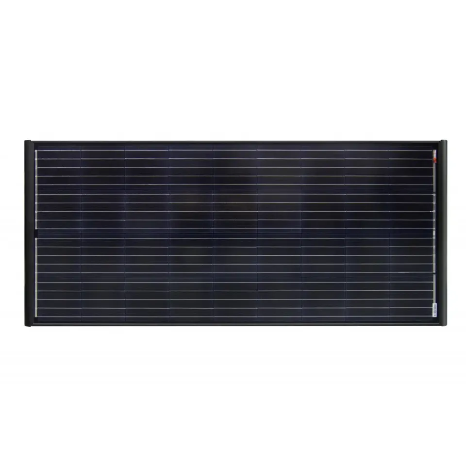 SKANBATT AERO 150W solpanel slim 7 m kabel spoiler