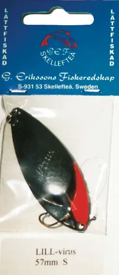 Marin & Fritid Lill-Virus fiskedrag 57mm 10g guld
