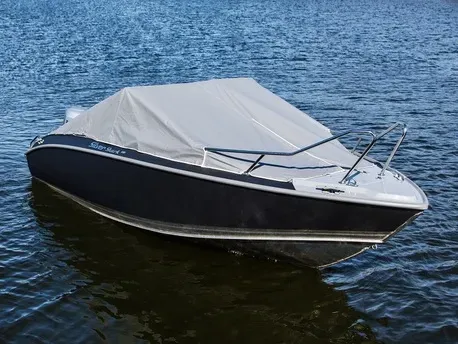 Marin & Fritid Shark BR hamnkapell grått silver