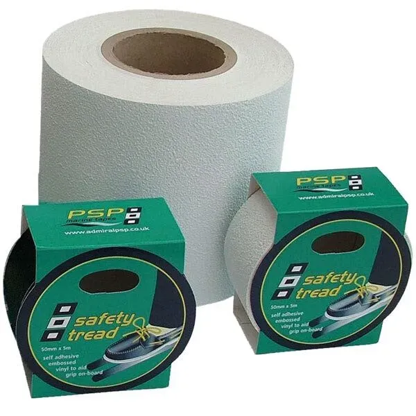 PSP Safety Tread halkskyddstejp vit 25 mm