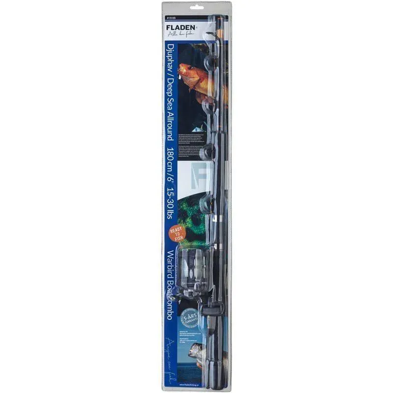 Marin & Fritid Warbird Boat combo havsfiskeset 180cm
