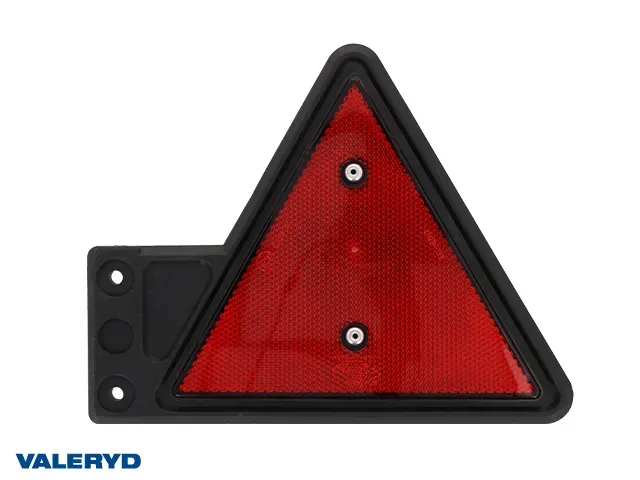 Marin & Fritid Triangelreflex 155x136mm Röd gummifäste