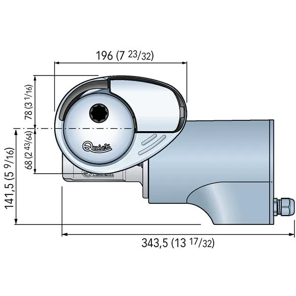 Prince DP2 ankarspel 1000W 12V 8 mm kätting