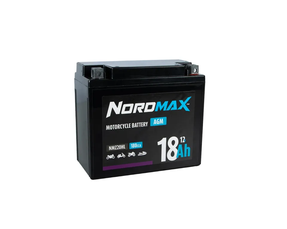 AGM NMZ20HL startbatteri 12V 18Ah 178 mm