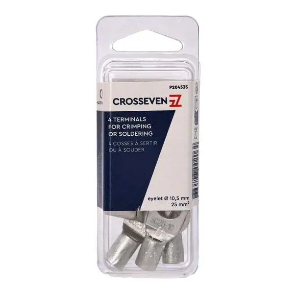 Marin & Fritid rörkabelsko 25 mm² Ø10,5 mm 4-pack