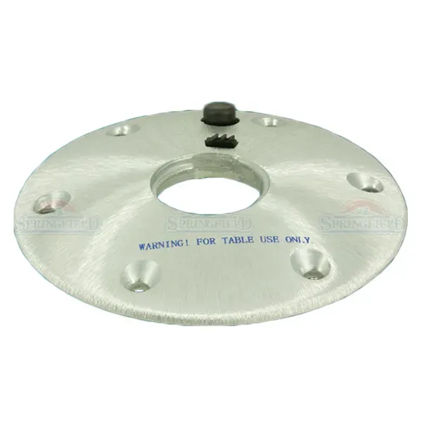 Marin & Fritid durkfäste bordsstativ aluminium 17,5 cm