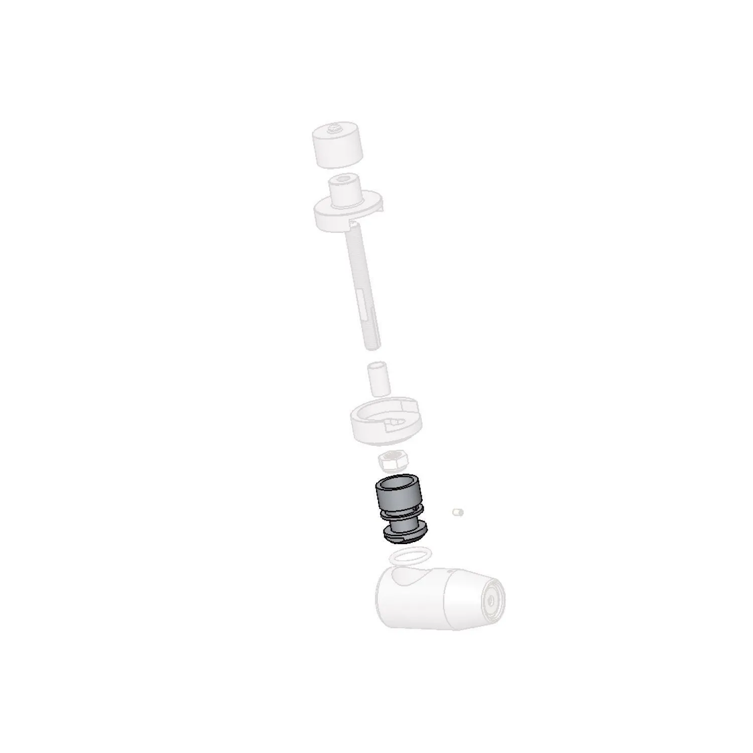 Marin & Fritid CombiLock mutterhylsa M10 Outboarder-50