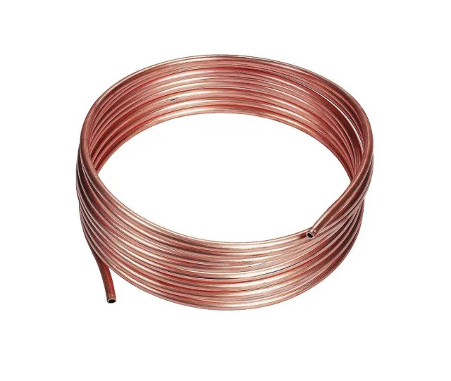 Kopparrör 8x0,8 mm gasol rulle 8,3 m flexibel