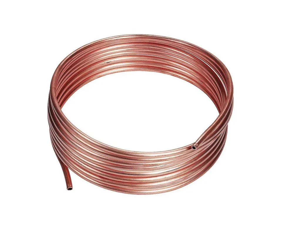 Kopparrör 8x0,8 mm gasol rulle 8,3 m flexibel