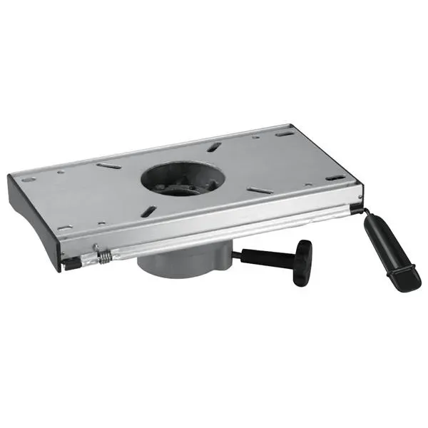 Toppbeslag slide stolstativ Ø60 mm aluminium