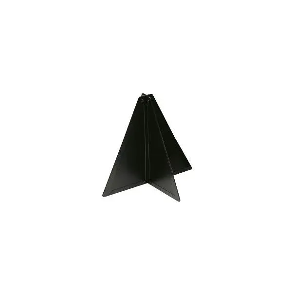 Marin & Fritid signalkon dagersignal 47x33 cm svart plast
