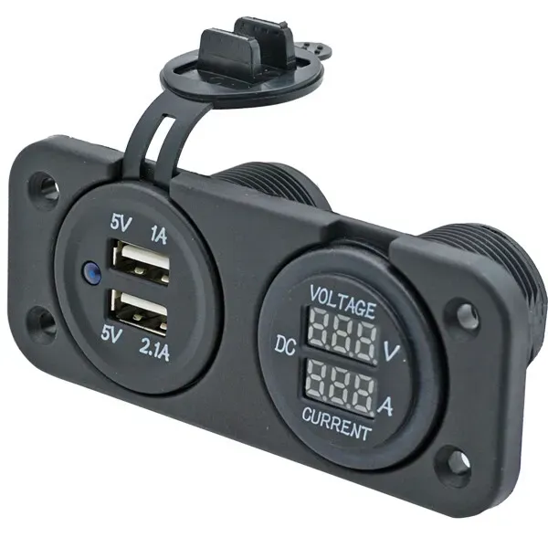 Marin & Fritid 1852 Dubbelpanel USB-uttag inbyggnad