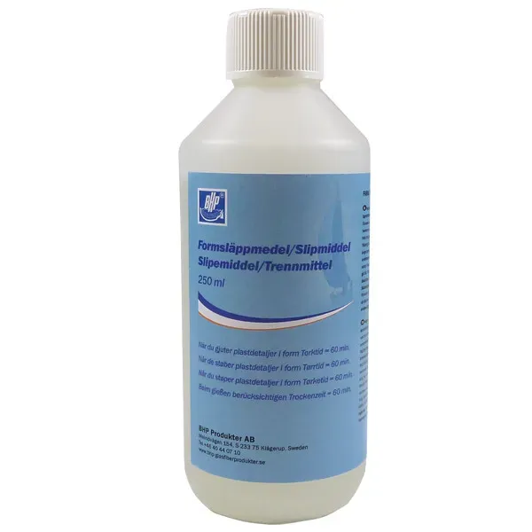 BHP släppmedel 250 ml för plastformar isopropyl