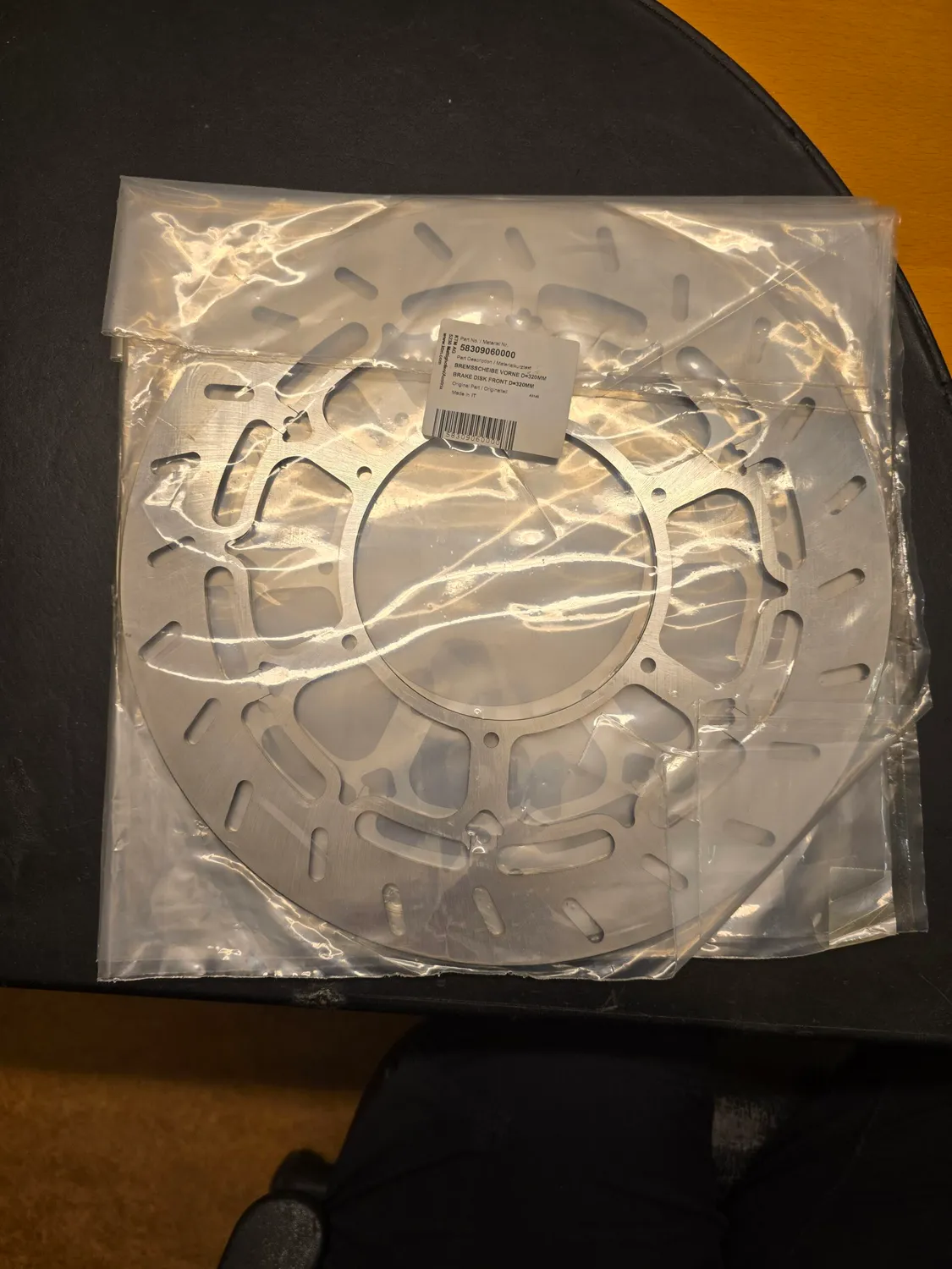 KTM 58309060000 bromsskiva fram 320mm rostfri