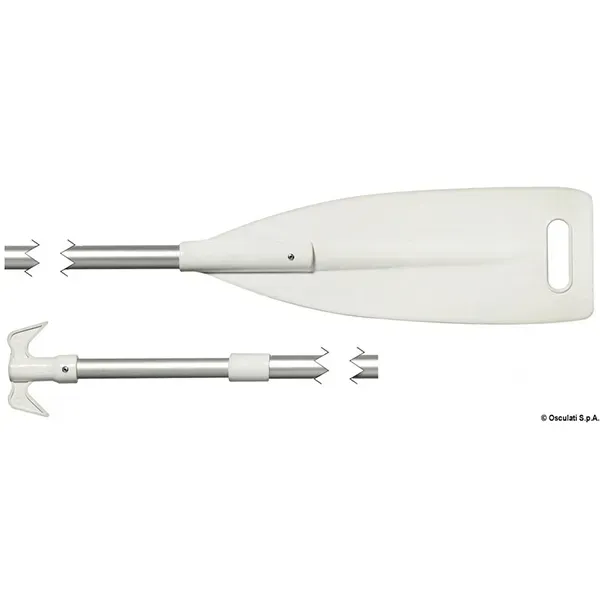 Marin & Fritid paddel båtshake teleskop 90-160cm 30mm