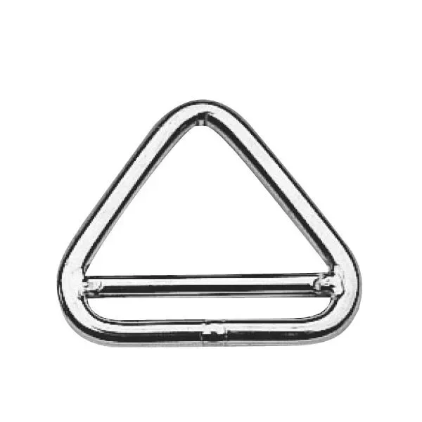 Marin & Fritid D-ring rostfri 6 mm 50 mm med pinne