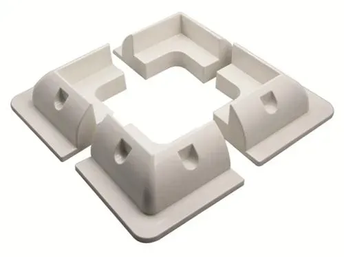 Marin & Fritid Monteringshörn Solcell 4-pack plast