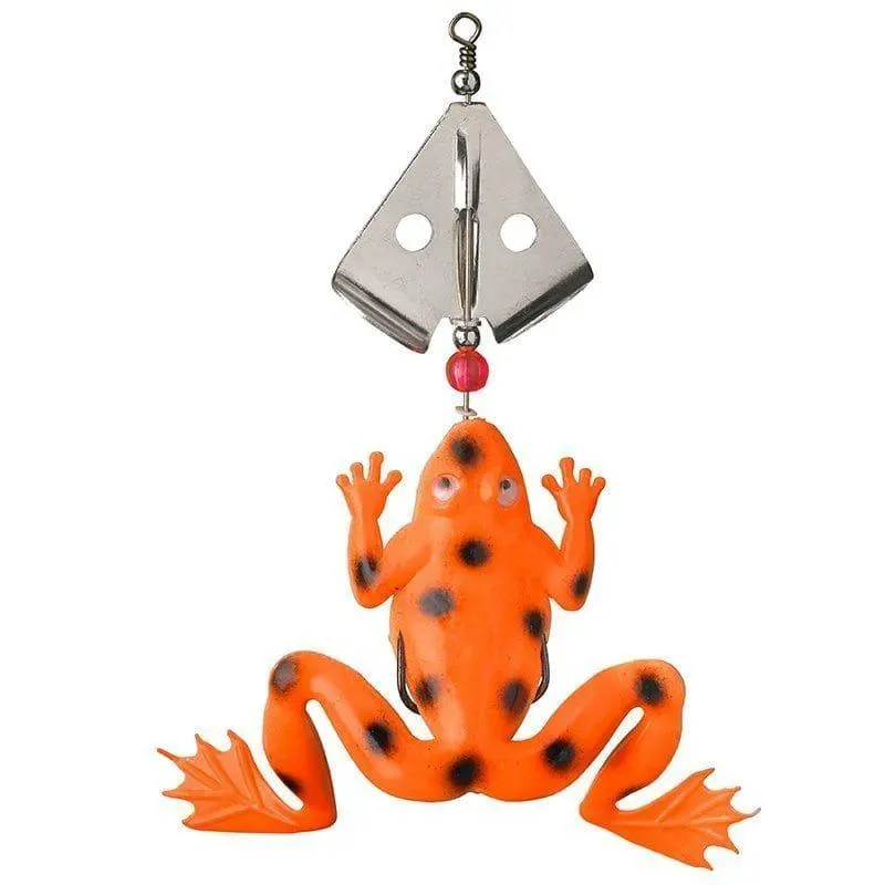 Marin & Fritid groda 130mm 15g hot orange drag