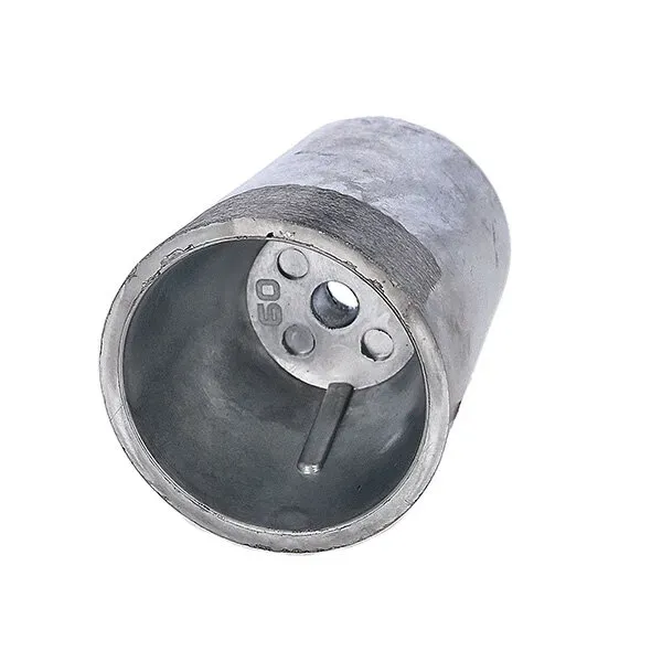 Crosseven zinkanod axelmutter konisk Ø60 mm 1,83 kg