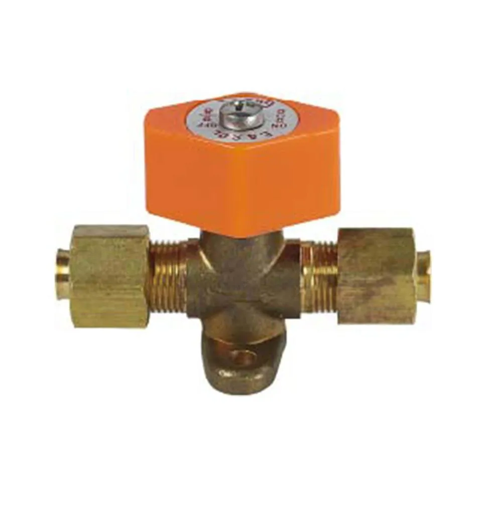 Marin & Fritid avstängningsventil 8 mm rör gas