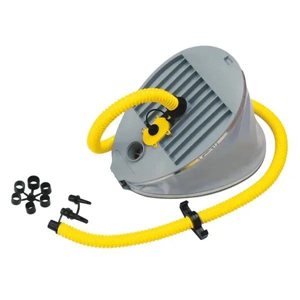 Marin & Fritid fotpump dubbelkammare 5,5+1,5L 800 mbar