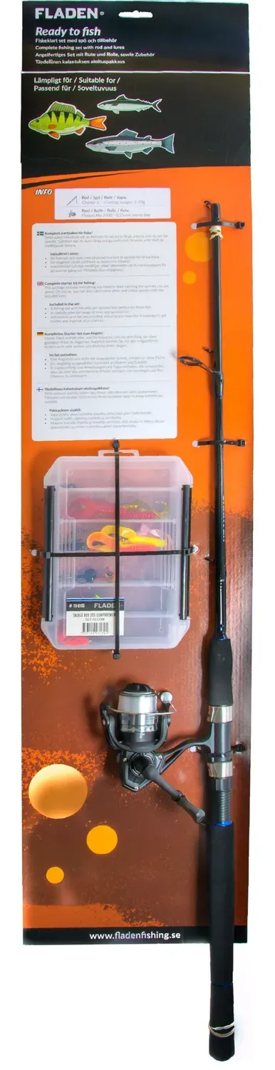 Marin & Fritid Ready to Fish Small fiskeset komplett