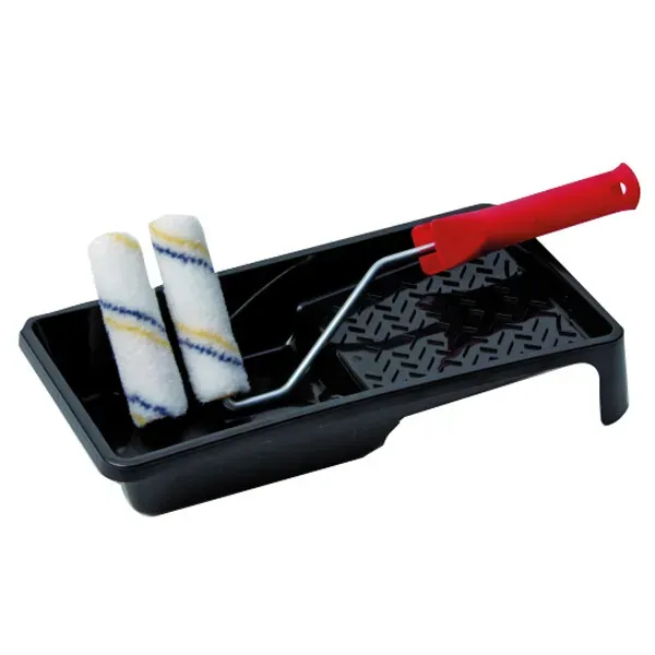 Marin & Fritid Paintline Minirollerset 10 cm microfiber 2-pack